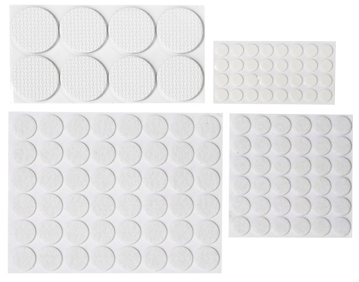 Möbeltassar Vita 125-pack